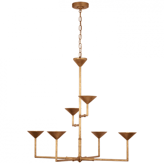 Visual Comfort & Co. Signature Collection Eleanor 47" Chandelier, Visual Comfort & Co. Signature Collection JN 5172AGL DD7EA