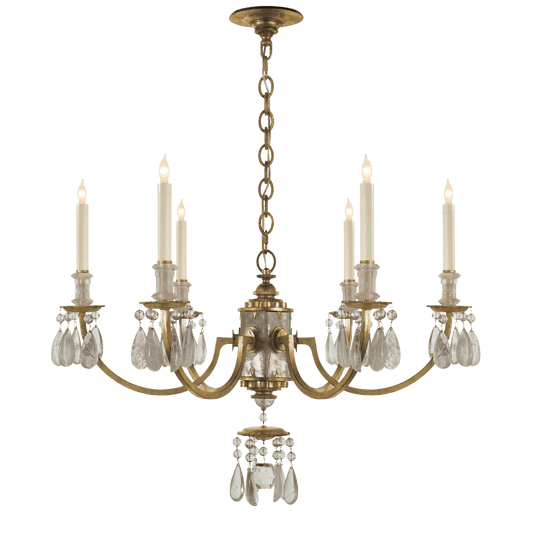 Visual Comfort Signature Elizabeth Chandelier Gilded Iron