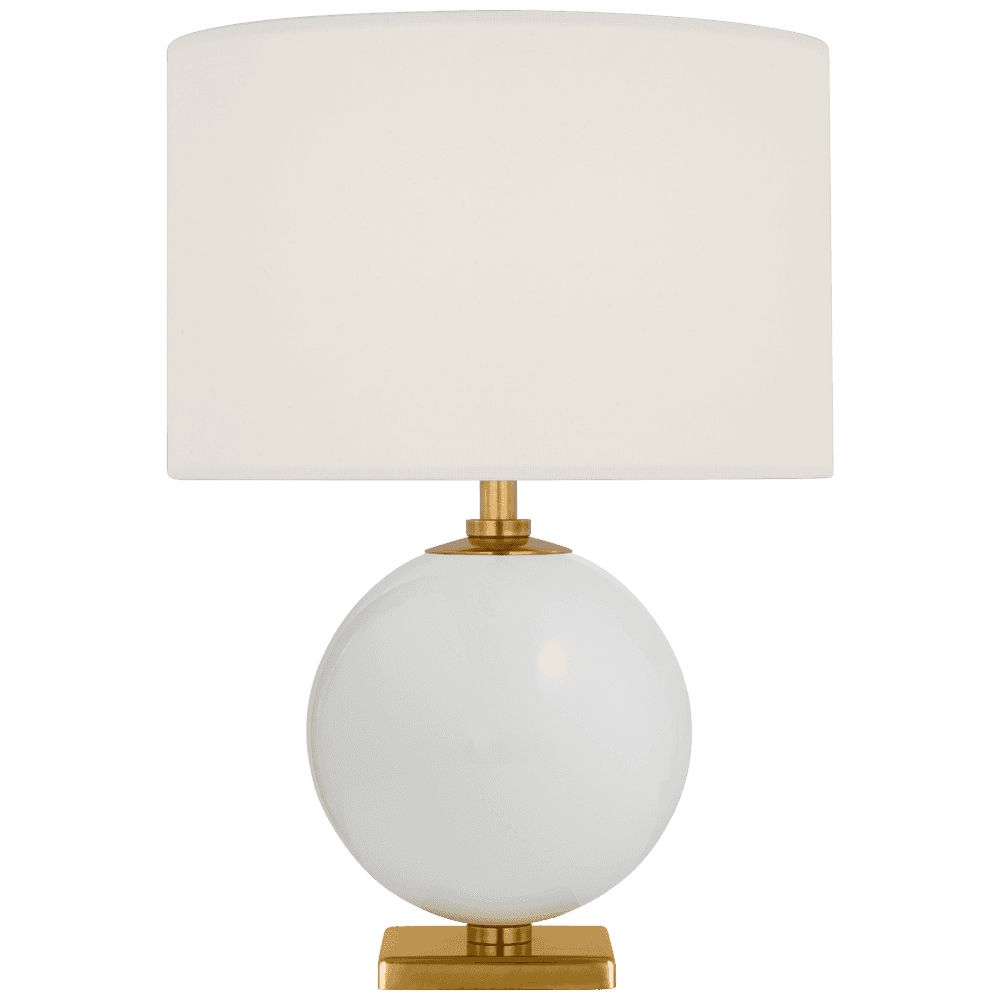 Visual Comfort & Co. Signature Collection Elsie 12" Cordless Accent Lamp, Visual Comfort & Co. Signature Collection KS 3008CRE-L-CL DD6FF