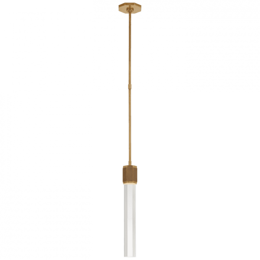 Visual Comfort Signature Fascio Pendant Polished Nickel