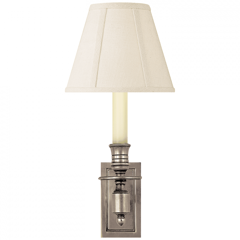 Visual Comfort Signature French Library Wall Sconce Antique Nickel