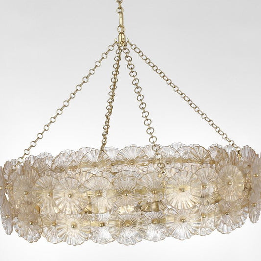 Visual Comfort Signature Gianna 36 Hand-Rubbed Antique Brass