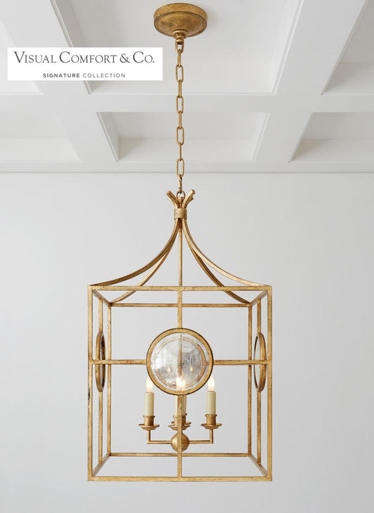 Visual Comfort & Co. Signature Collection Gramercy Medium Hanging Lantern