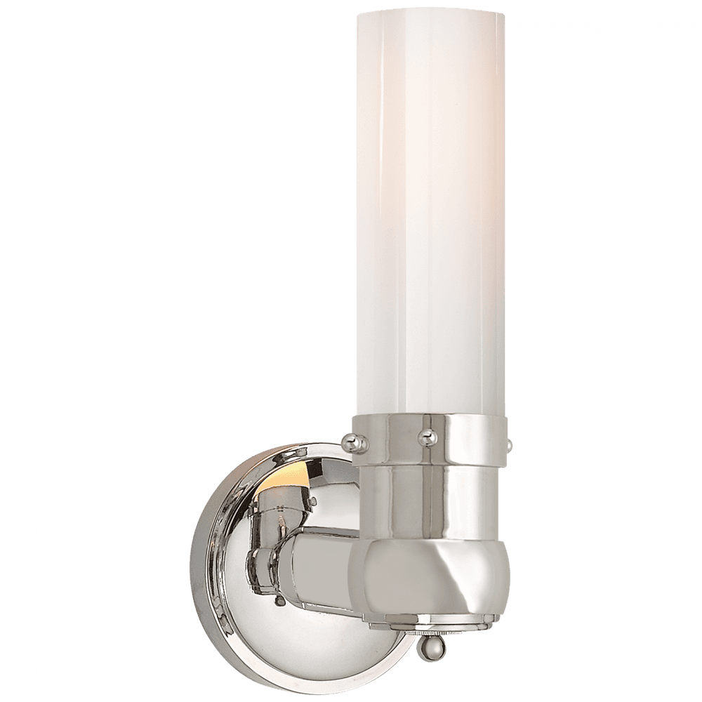 Visual Comfort Signature Graydon Bathroom Wall Sconce Polished Nickel