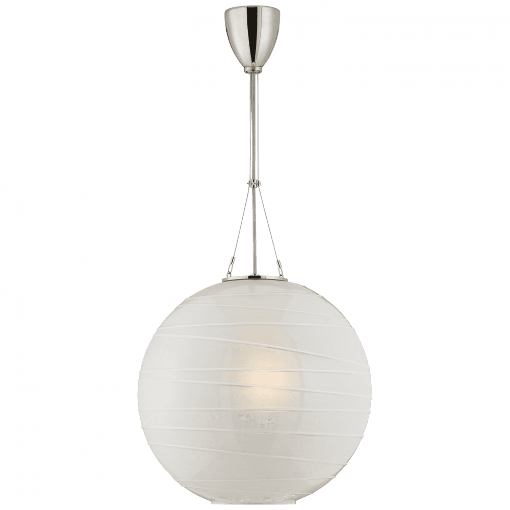 Visual Comfort Signature Hailey Pendant Polished Nickel