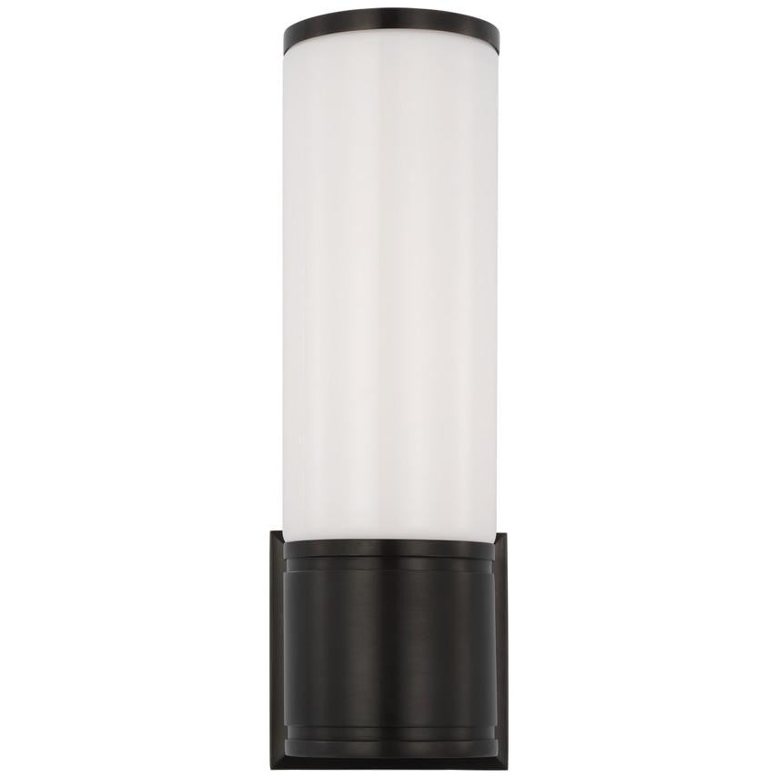 Visual Comfort & Co. Signature Collection Halford 14" Bath Sconce, Visual Comfort & Co. Signature Collection CHD 2045BZ-WG DDFA8