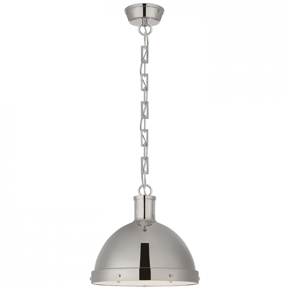 Visual Comfort Signature Hicks Pendant Polished Nickel