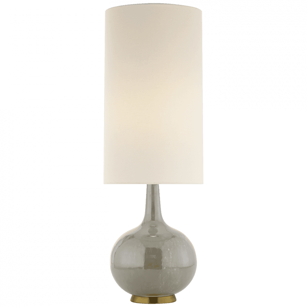 Visual Comfort Signature Hunlen Table Lamp Shellish Gray