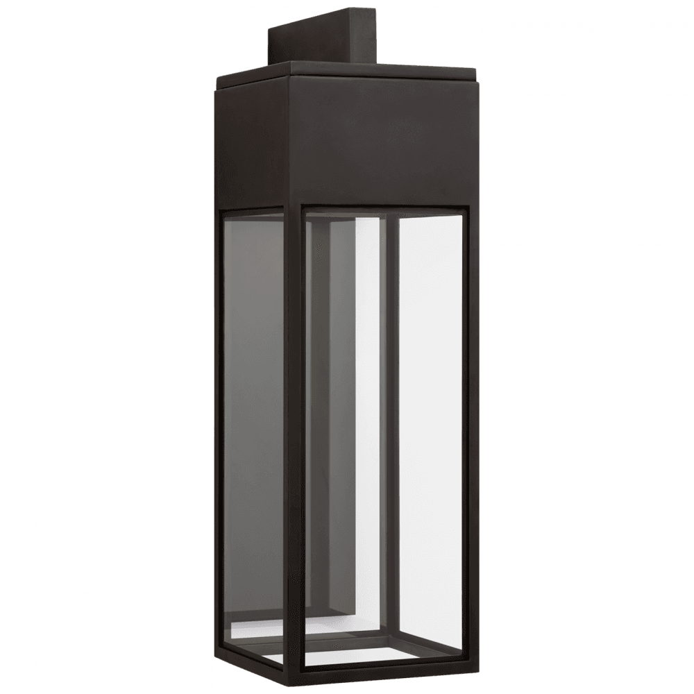 Visual Comfort Signature Irvine Bracketed Outdoor Wall Lantern Bronze