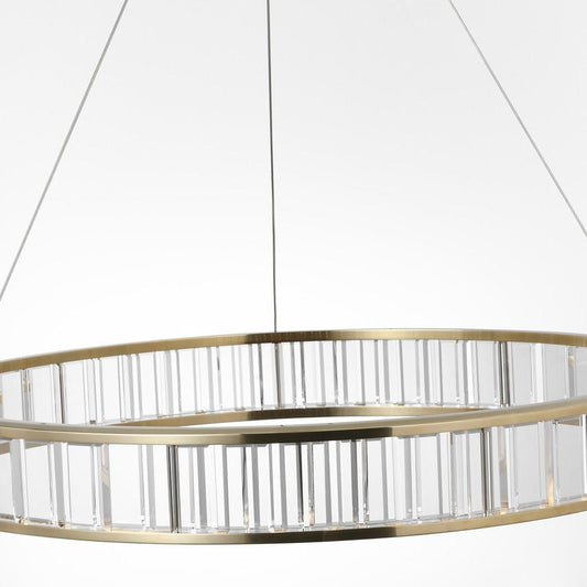 Visual Comfort Signature Iterna 40 Polished Nickel