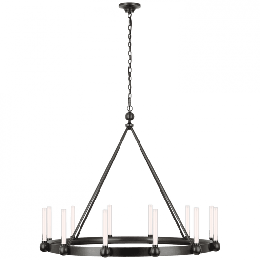 Visual Comfort Signature Jeffery XL Ring Chandelier Bronze