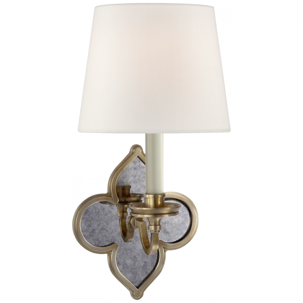 Visual Comfort Signature Lana Single Sconce Natural Brass