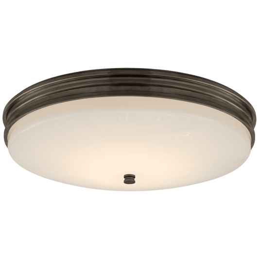 Visual Comfort Signature Launceton Flush Mount Bronze