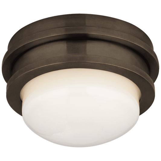 Visual Comfort Signature Launceton Flush Mount Bronze