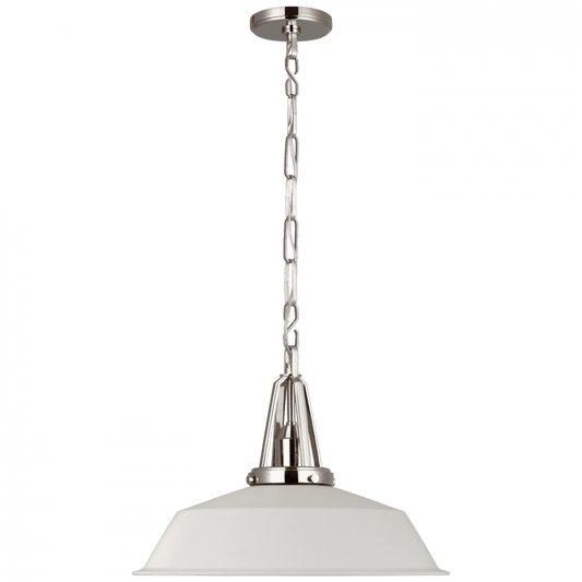 Visual Comfort Signature Layton Pendant Polished Nickel