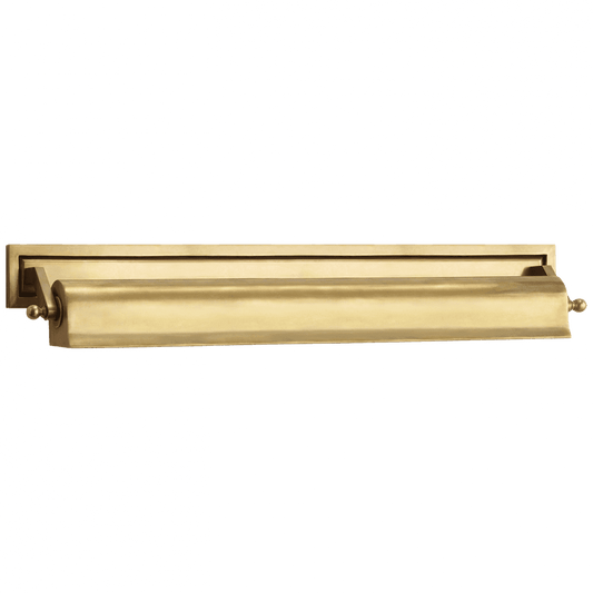 Visual Comfort Signature Library Picture Light Hand-Rubbed Antique Brass