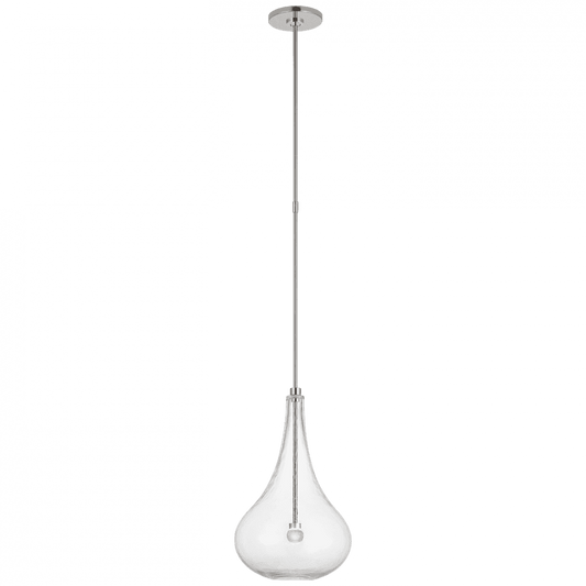 Visual Comfort Signature Lomme Small Pendant Polished Nickel