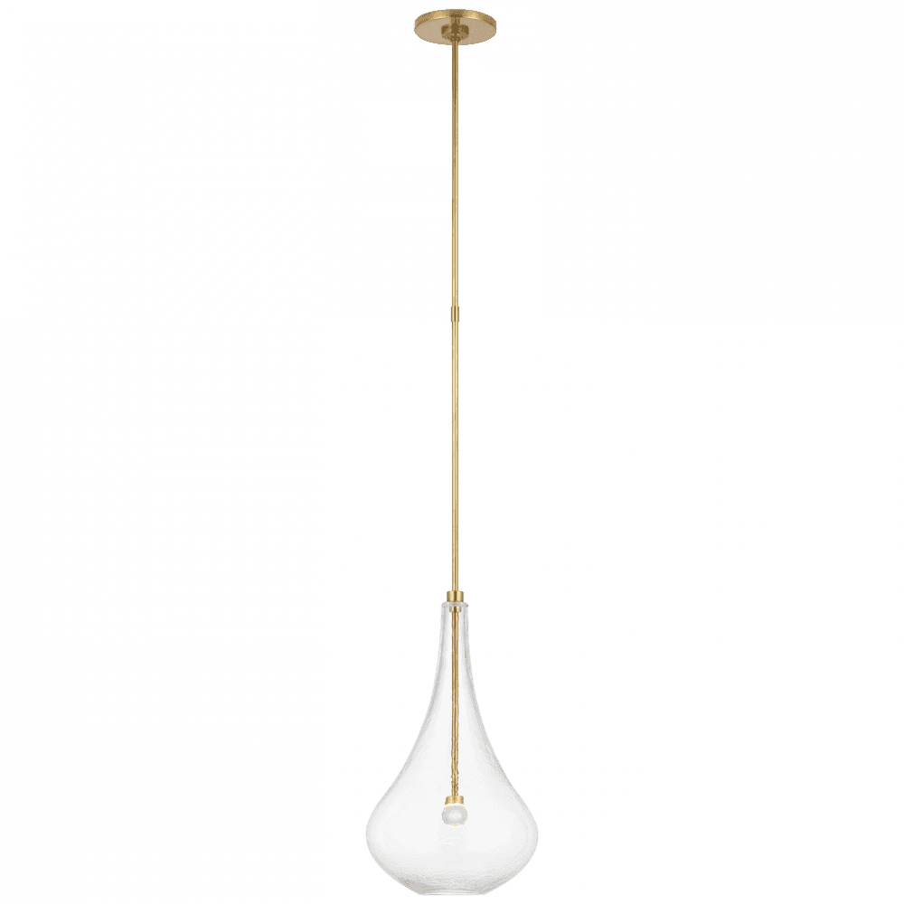 Visual Comfort Signature Lomme Small Pendant Soft Brass