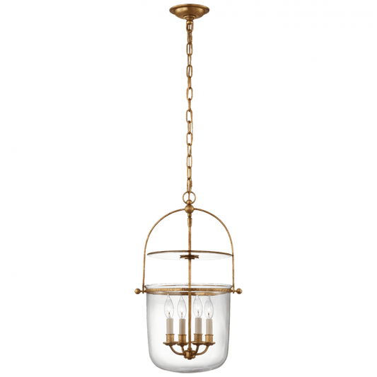 Visual Comfort Signature Lorford Small Bell Lantern Aged Iron