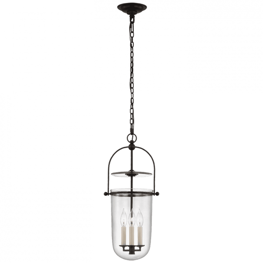Visual Comfort Signature Lorford Tall Bell Lantern Aged Iron