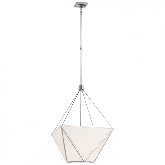 Visual Comfort Signature Lorino Large Lantern Polished Nickel