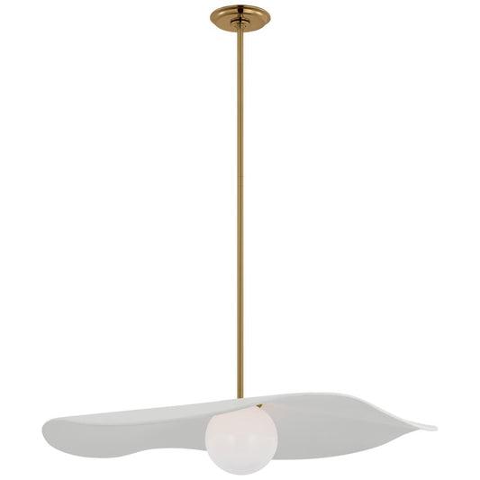Visual Comfort Signature Mahalo 28 Hand-Rubbed Antique Brass