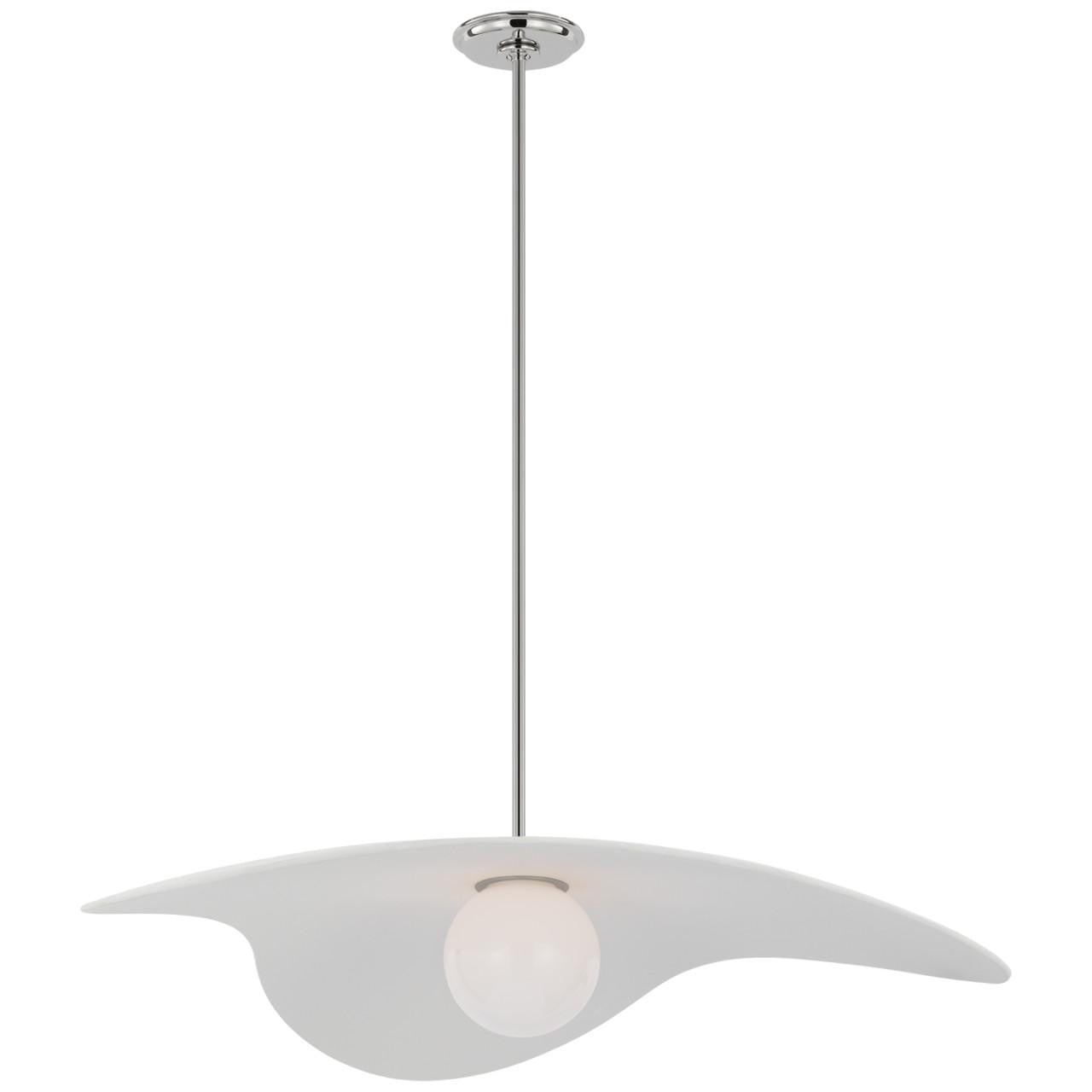 Visual Comfort Signature Mahalo 35 Polished Nickel