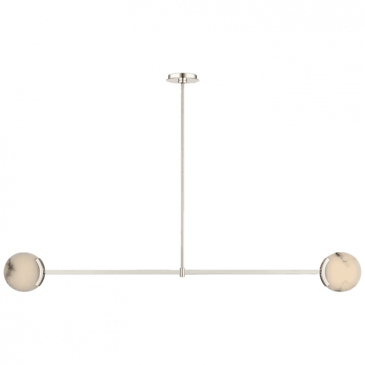 Visual Comfort Signature Melange 63 Polished Nickel