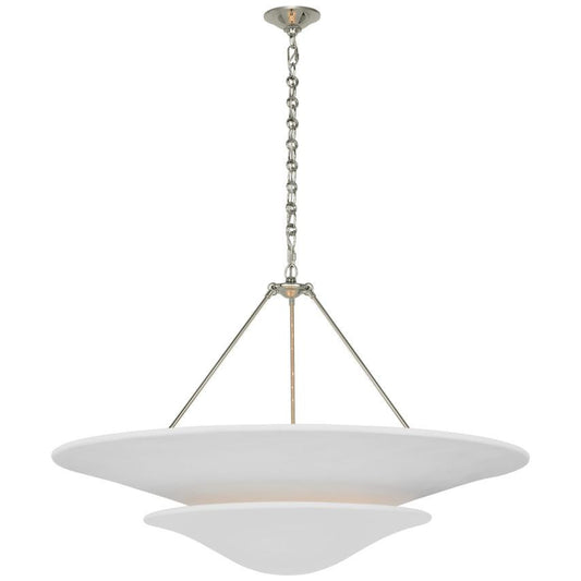 Visual Comfort Signature Mollino 40 Polished Nickel