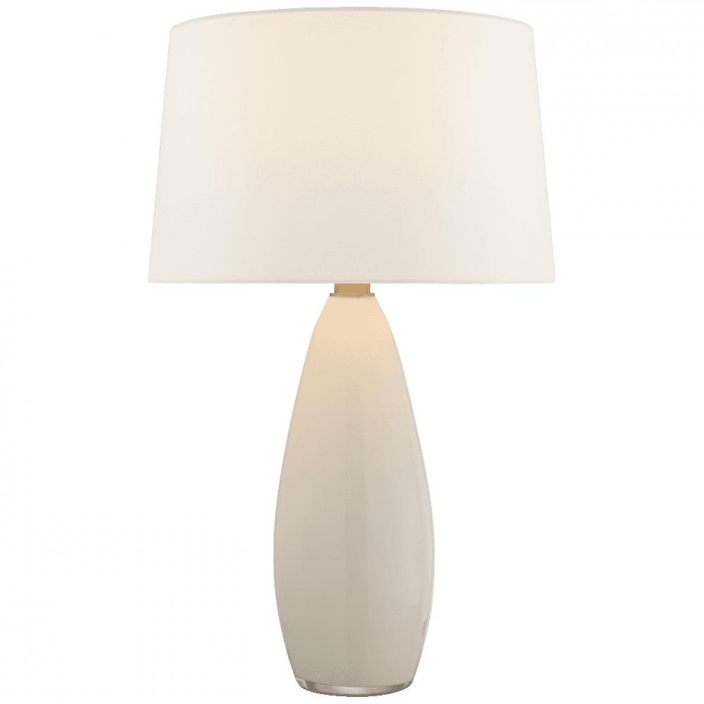 Visual Comfort Signature Myla Table Lamp White Glass