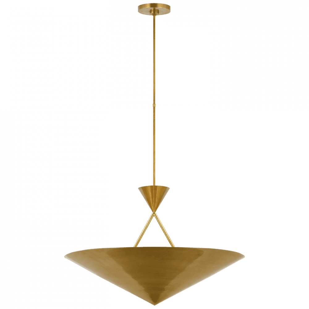 Visual Comfort Signature Orsay Medium Chandelier Polished Nickel
