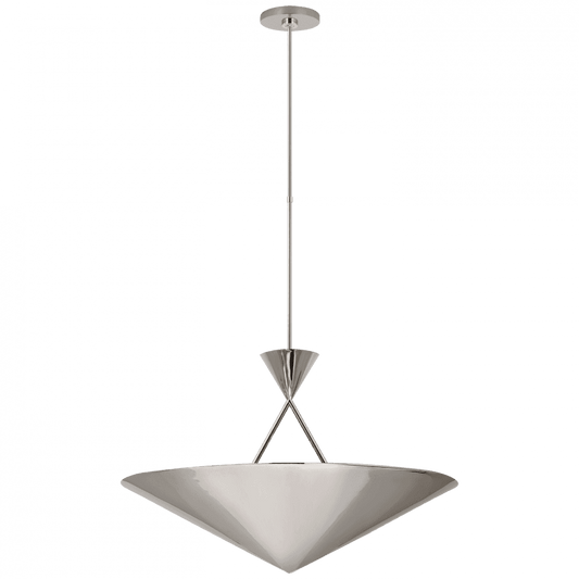 Visual Comfort & Co. Signature Collection Orsay Medium Chandelier - Polished Nickel