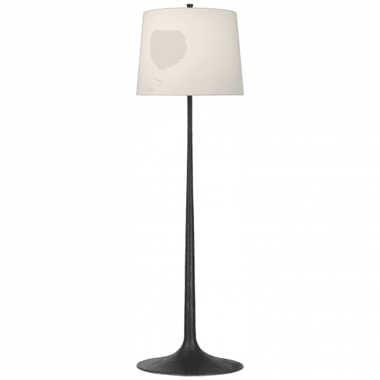 Visual Comfort Signature Oscar Large Sculpted Floor Lamp Aged Iron