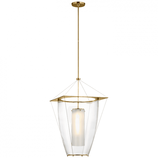 Visual Comfort Signature Ovalle 20 Antique Brass