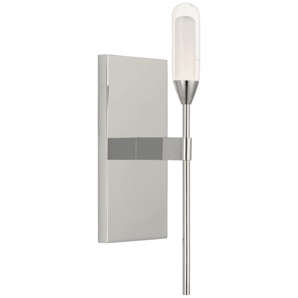 Visual Comfort Signature Overture Medium Sconce Polished Nickel