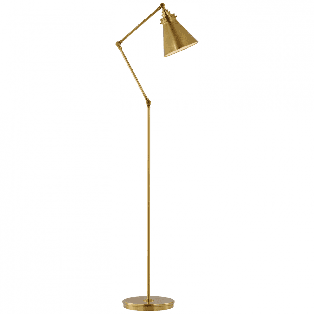 Visual Comfort Signature Parkington Medium Articulating Desk Lamp Polished Nickel