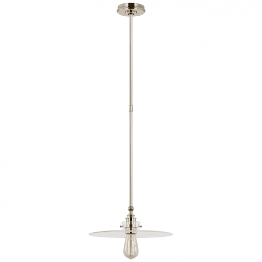 Visual Comfort Signature Parkington Pendant Polished Nickel