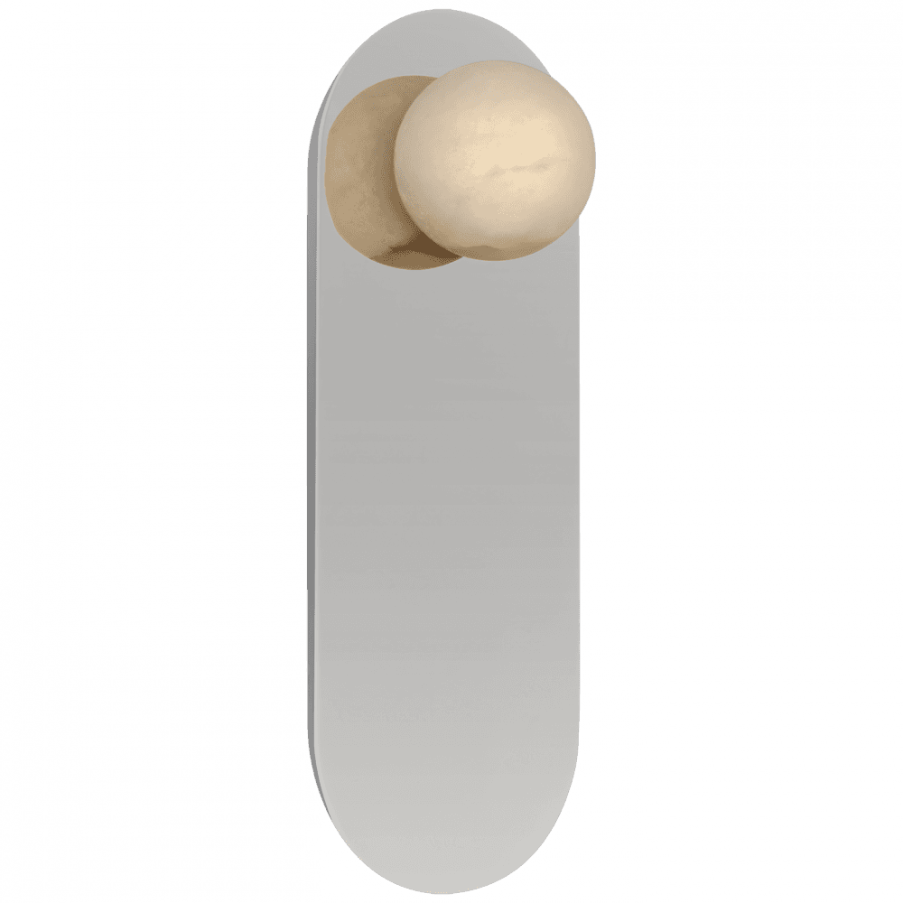 Visual Comfort Signature Pertica Sconce Polished Nickel