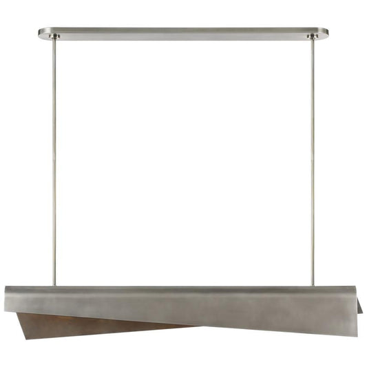 Visual Comfort Signature Piel 48 Antique-Burnished Brass