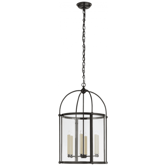 Visual Comfort Signature Plantation Medium Round Lantern Bronze