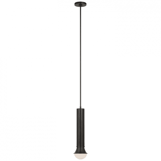 Visual Comfort Signature Precision Petite Elongated Pendant Bronze