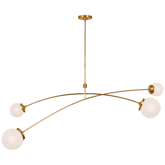 Visual Comfort Signature Prescott 69 Soft Brass