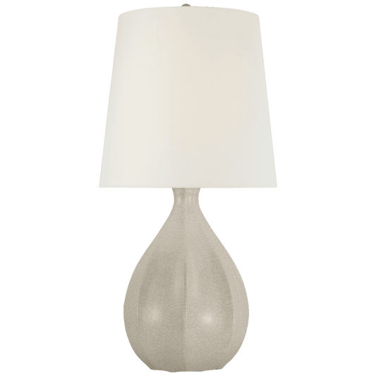 Visual Comfort Signature Rana Large Table Lamp Bone Craquelure