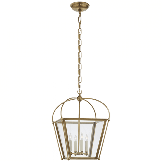 Visual Comfort Signature Riverside Lantern Pendant Bronze