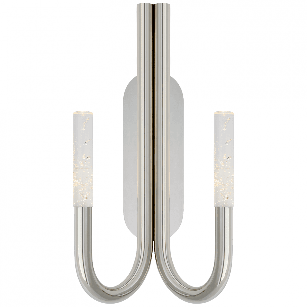 Visual Comfort Signature Rousseau Wall Sconce Polished Nickel