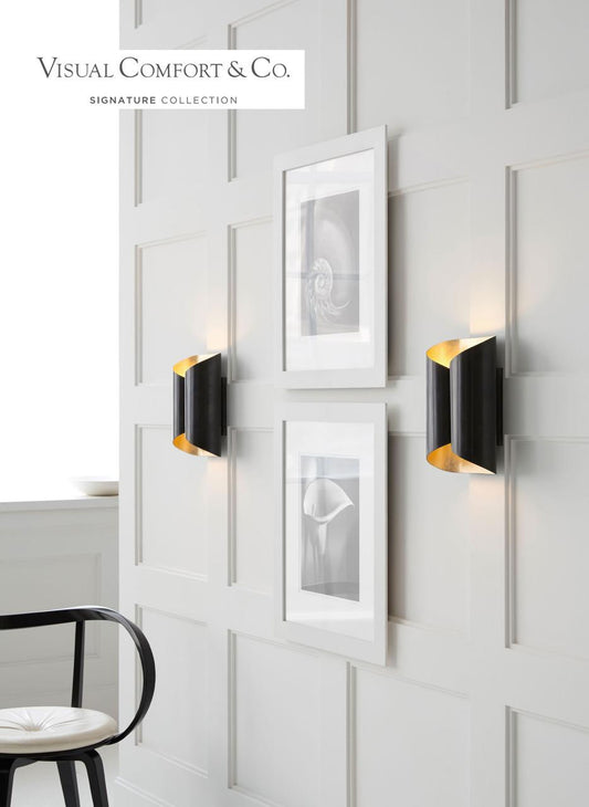 Visual Comfort Signature Selfoss Wall Sconce Plaster White