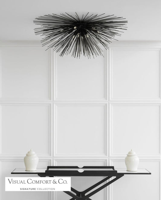 Visual Comfort Signature Strada Flush Mount Gild