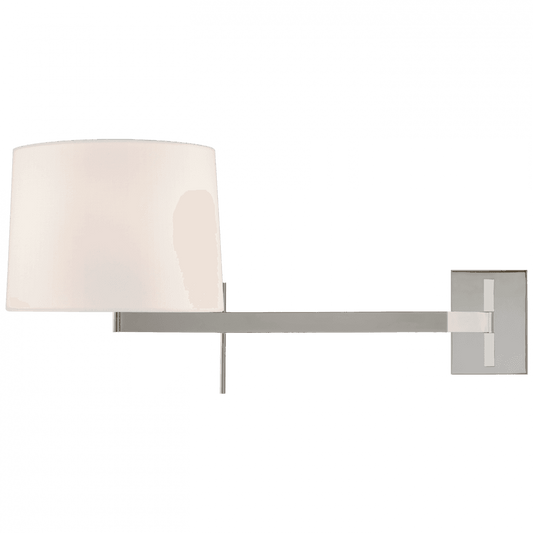 Visual Comfort Signature Sweep Right Wall Sconce Polished Nickel