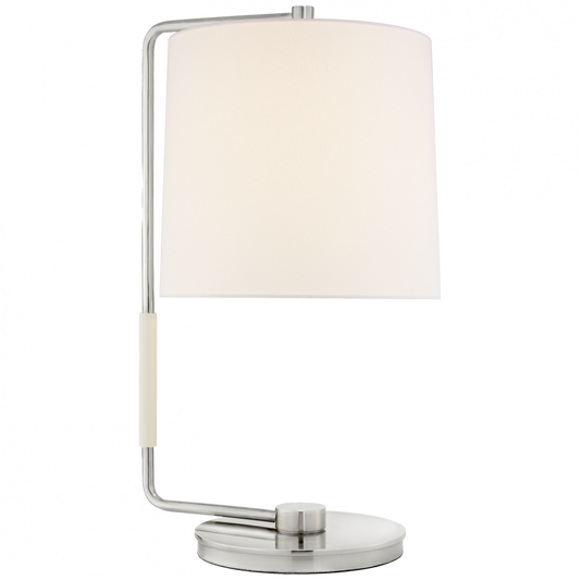Visual Comfort Signature Swing Swing Table Lamp Soft Silver