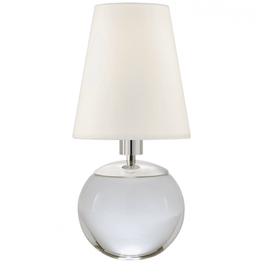 Visual Comfort Signature Terri Tiny Terri Round Accent Lamp Crystal